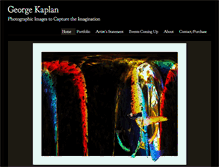 Tablet Screenshot of georgekaplanimages.com